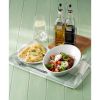 Genware Porcelain Coupe  Plate 24cm/ 9.5