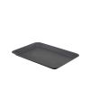 GenWare Black Vintage Steel Tray 31.5 x 21.5cm - Pack of 12