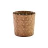 GenWare Copper Vintage Steel Hammered Serving Cup 8.5 x 8.5cm - Pack of 12