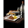 Genware Porcelain Rectangular Dish Holder 28 x 8cm/ 11 x 3.25
