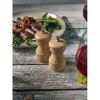 Genware Light Wood Salt Or Pepper Grinder 10cm