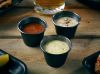 GenWare Black Vintage Steel Ramekin 71ml/ 2.5oz - Pack of 24