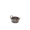 GenWare Vintage Steel Mini Casserole Dish 7 x 3.75cm - Pack of 6