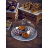 Grey Marble Platter 33cm Dia