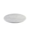 White Marble Platter 33cm Dia