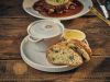 Genware Porcelain Butter Pat 6.5cm/  2.5