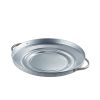 Galvanised Steel Bin Lid 27.5cm Dia - Pack of 24