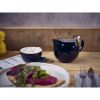 GenWare Porcelain Black Teapot with St/ St Lid & Infuser 50cl/ 17.6oz - Pack of 6