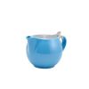 GenWare Porcelain Blue Teapot with St/ St Lid & Infuser 50cl/ 17.6oz - Pack of 6