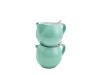 GenWare Porcelain Green Teapot with St/ St Lid & Infuser 50cl/ 17.6oz - Pack of 6