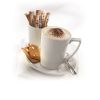 Genware Porcelain Angled Handled Mug 35cl/ 12.25oz - Pack of 6