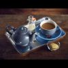 Genware Porcelain Grey Teapot 45cl/ 15.75oz - Pack of 6