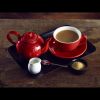 Genware Porcelain Red Teapot 45cl/ 15.75oz - Pack of 6