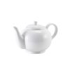 Genware Porcelain Teapot with Infuser 45cl/ 15.75oz - Pack of 6