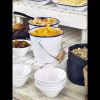 Genware Porcelain Low Conical Bowl 13.5cm/ 5.25