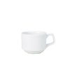 Genware Porcelain Stacking Cup 20cl/ 7oz - Pack of 6