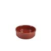 Genware Porcelain Terracotta Round Dish 10cm/ 4