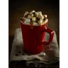 Genware Porcelain Red Latte Mug 34cl/ 12oz - Pack of 6