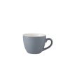 Genware Porcelain Grey Bowl Shaped Cup 9cl/ 3oz - Pack of 6
