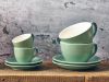 GenWare Porcelain Matt Sage Saucer 16cm/ 6.25