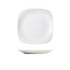 Genware Porcelain Rounded Square Plate 21cm/ 8.25