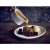 Genware Porcelain Sauce Boat 20cl/ 7oz - Pack of 6