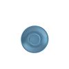Genware Porcelain Blue Saucer 13.5cm/ 5.25