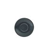 Genware Porcelain Grey Saucer 13.5cm/ 5.25