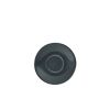 Genware Porcelain Grey Saucer 12cm/ 4.75