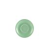 Genware Porcelain Green Saucer 12cm/ 4.75