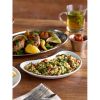 Genware Porcelain Crescent Salad Dish 20cm/ 7.75