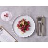 Genware Porcelain Low Presentation Plate 25cm/ 9.75
