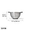 OXO Steel Colander 2.8Ltr