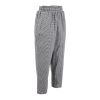 Chef Works Essential Baggy Pants Small Black Check