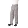 Chef Works Essential Baggy Pants Small Black Check