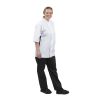 Whites Nevada Unisex Chefs Jacket Black and White