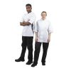 Whites Nevada Unisex Chefs Jacket Black and White