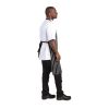 Whites Bib Apron Black/White Butchers Stripe
