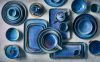Terra Porcelain Aqua Blue Teapot 50cl/17.6oz - Pack of 6