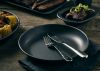 GenWare Black Vintage Steel Coupe Plate 20cm - Pack of 12