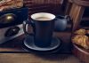 Genware Porcelain Matt Black Latte Mug 34cl/ 12oz - Pack of 6