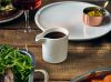 GenWare Porcelain Oval Jug 15cl/ 5oz - Pack of 6