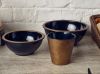 Copper/Black Utah Melamine Pot 9.5cm - Pack of 6