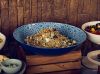 Blue Marrakesh Melamine Bowl 42.5 x 8cm