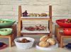 Acacia Wood Display Stand 38x30x40cm