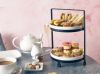 GenWare Two Tier Presentation Plate Stand 20.5cm