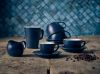 GenWare Porcelain Matt Blue Saucer 12cm/ 4.75