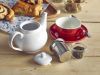 Genware Porcelain Teapot with Infuser 45cl/ 15.75oz - Pack of 6