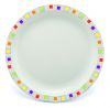 Harfield Polycarbonate Patterned Plates 23cm (12 Pack)