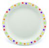 Harfield Polycarbonate Patterned Plates 17cm (10 Pack)